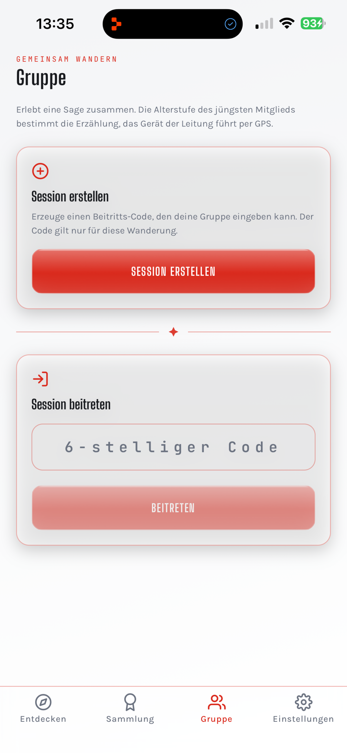 SagaTrail Screenshot: Gruppenmodus