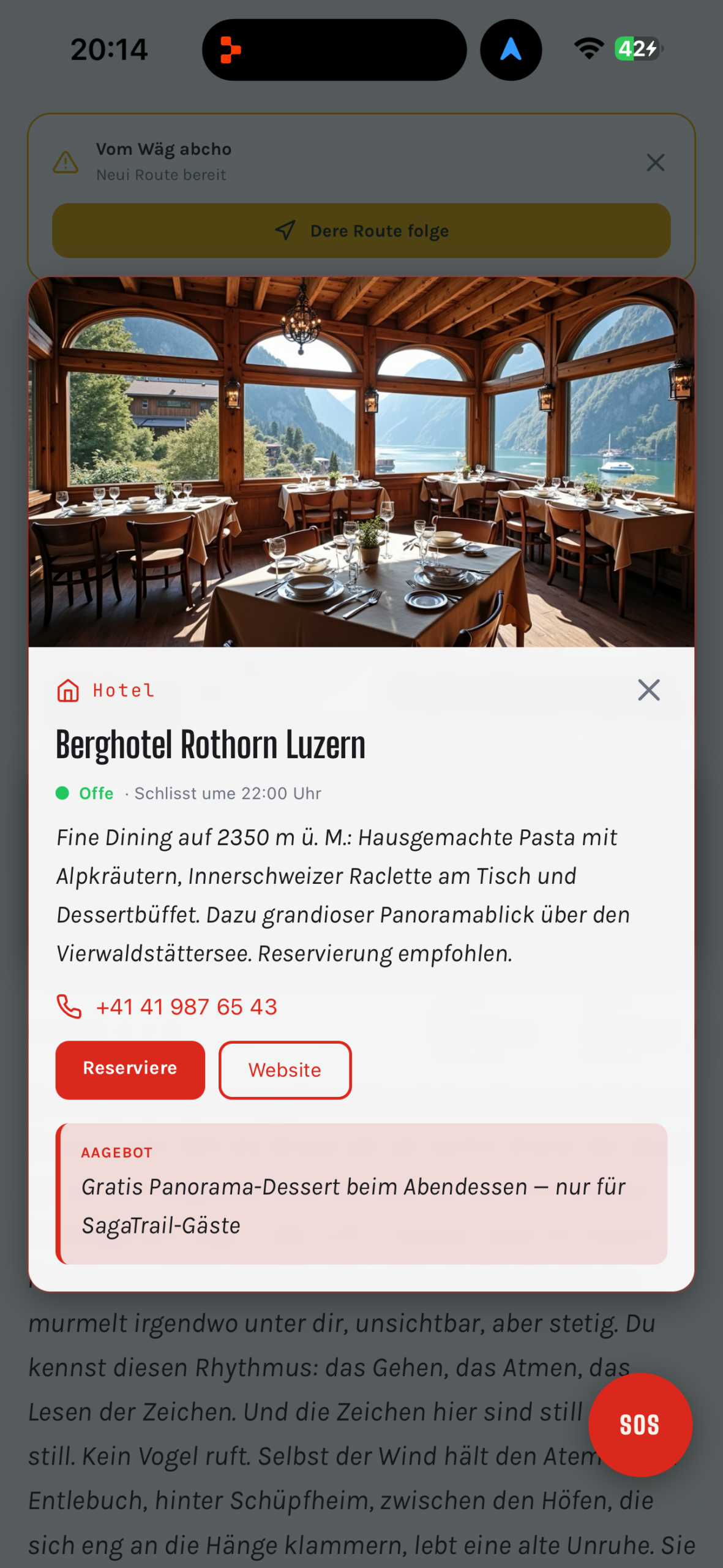 SagaTrail Screenshot: Premium-Partner
