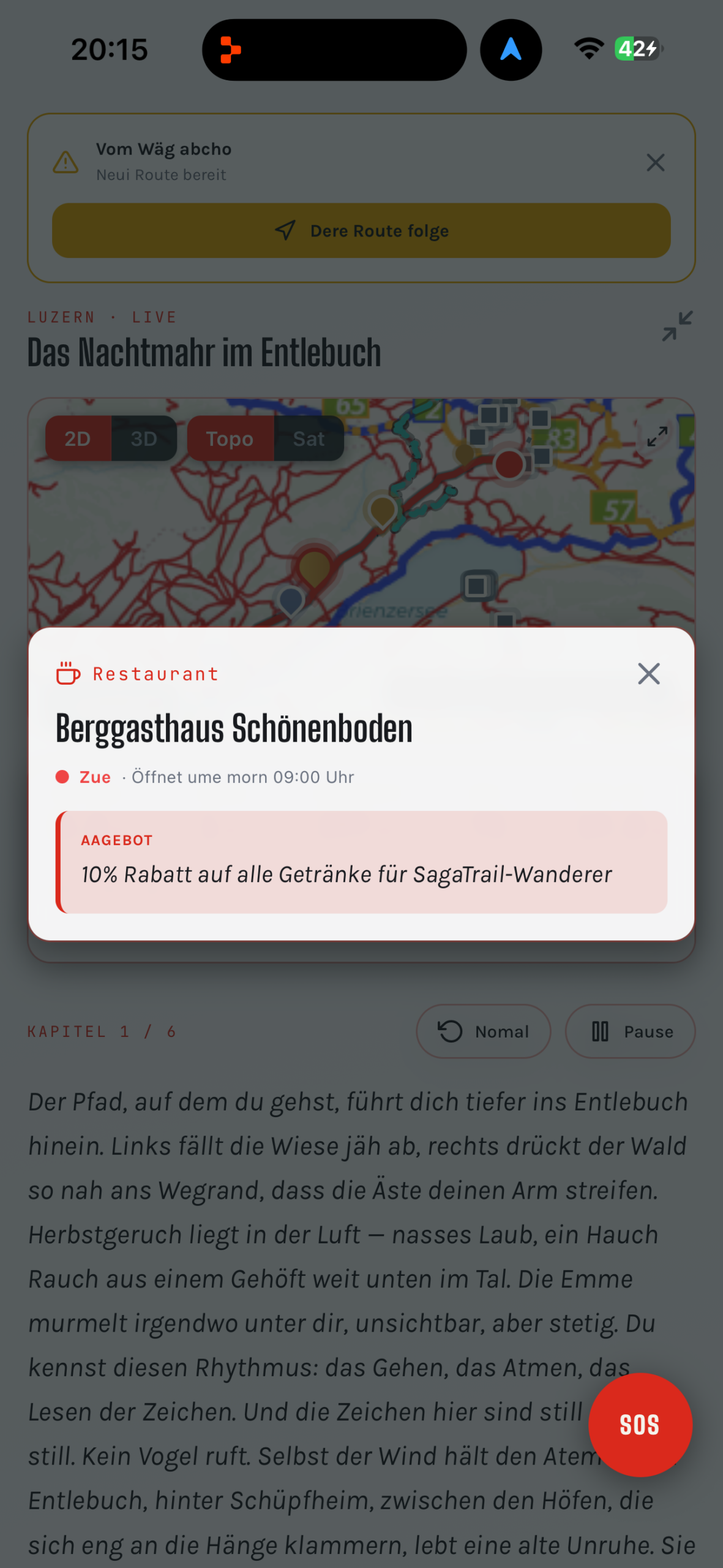 SagaTrail Screenshot: Basic-Partner