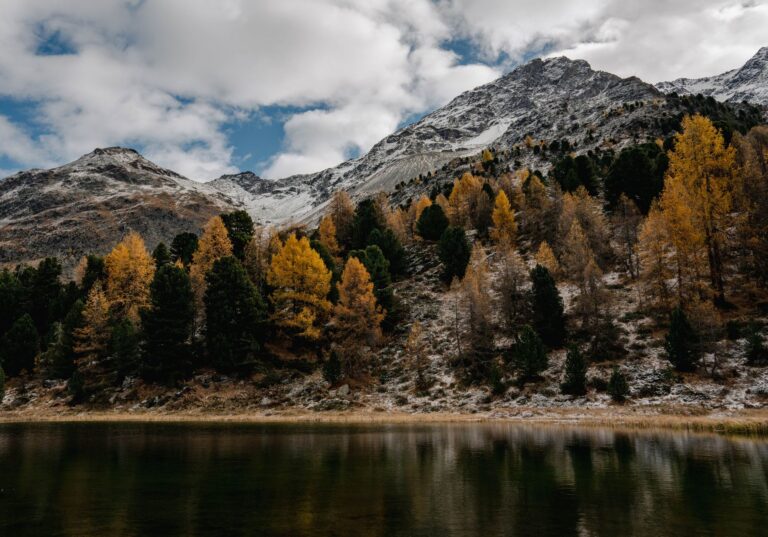 25 Senda Segantini Etappe 4 St. Moritz - Muottas Muragl – Seen-Umrundung bei Blausee-Engadin, Kanton Graubünden