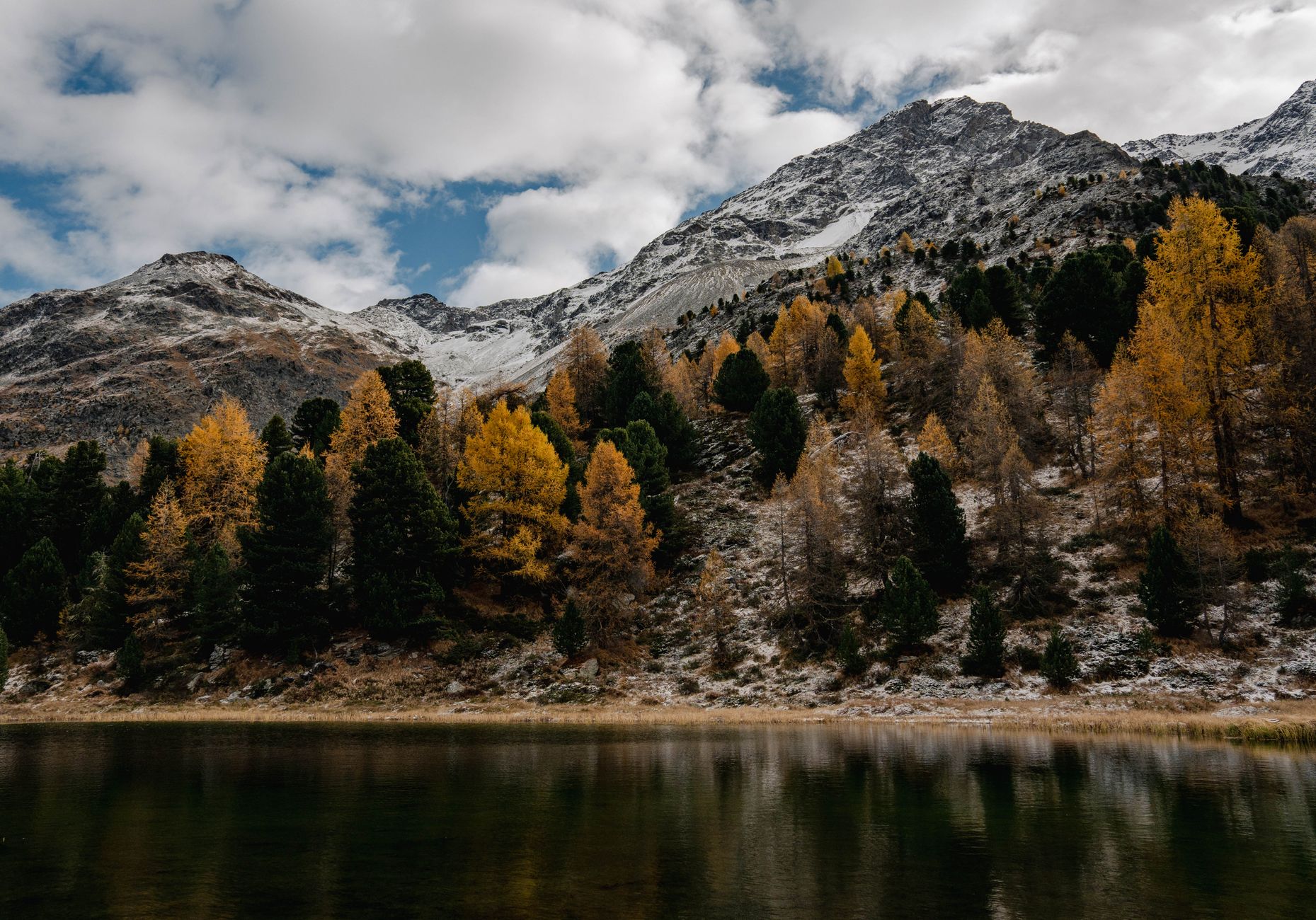 25 Senda Segantini Etappe 4 St. Moritz - Muottas Muragl – Seen-Umrundung bei Blausee-Engadin, Kanton Graubünden