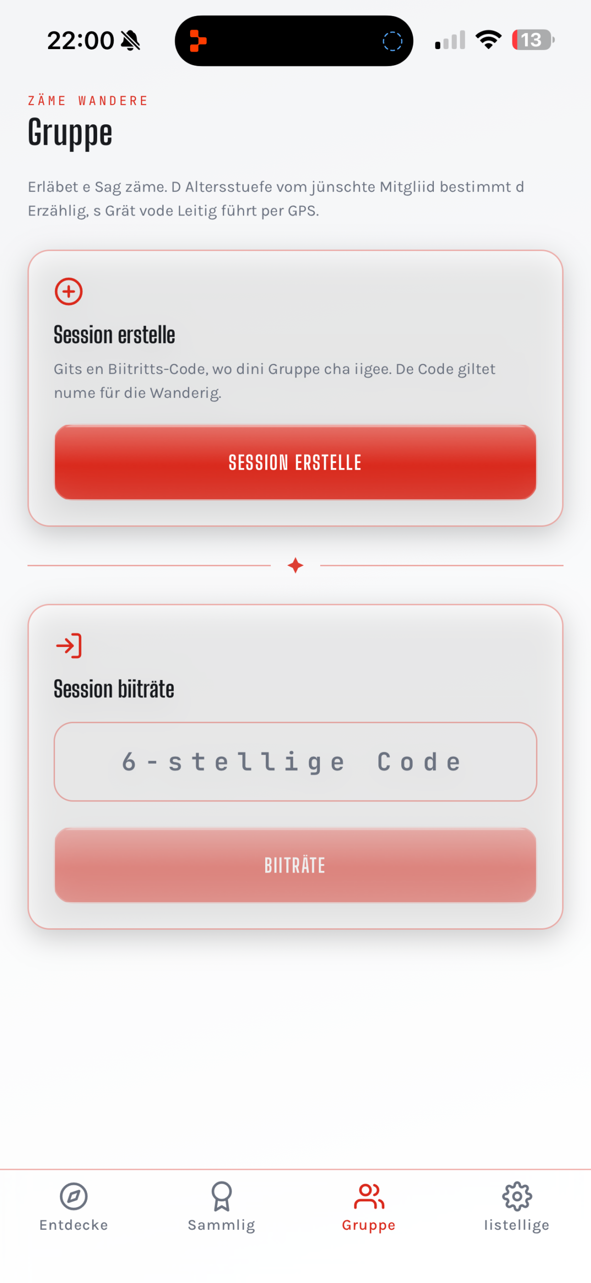 SagaTrail Screenshot: Gruppenwanderungen