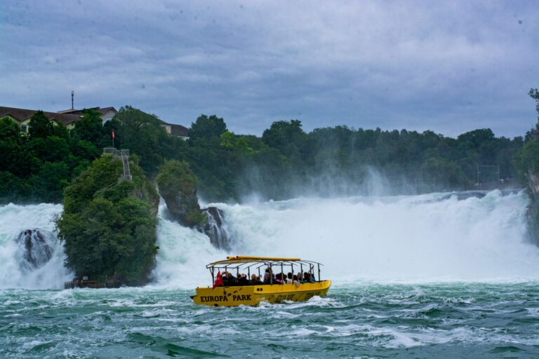 K1 SH Rheinfall Rundweg Dachsen - Dachsen – Wasserfälle bei Rheinfall, Kanton Schaffhausen