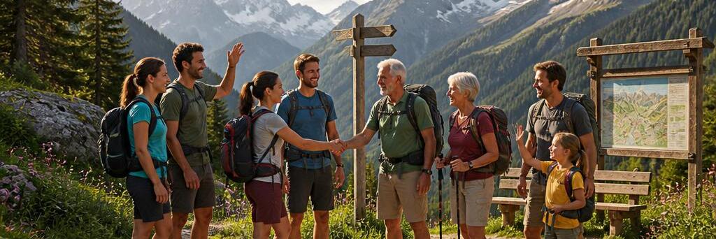Gemeinsames Wandern mit dem SagaTrail Wandertreffpunkt